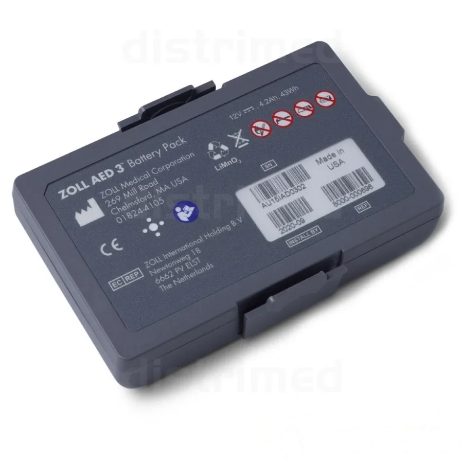 Batterie lithium pour défibrillateur ZOLL AED 3