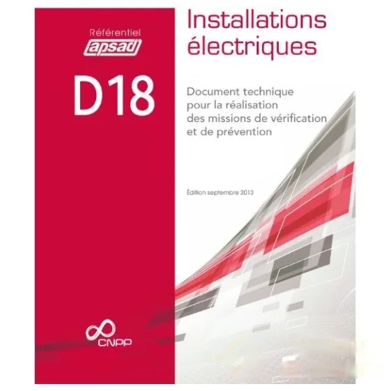 Référentiel APSAD - Règle D18