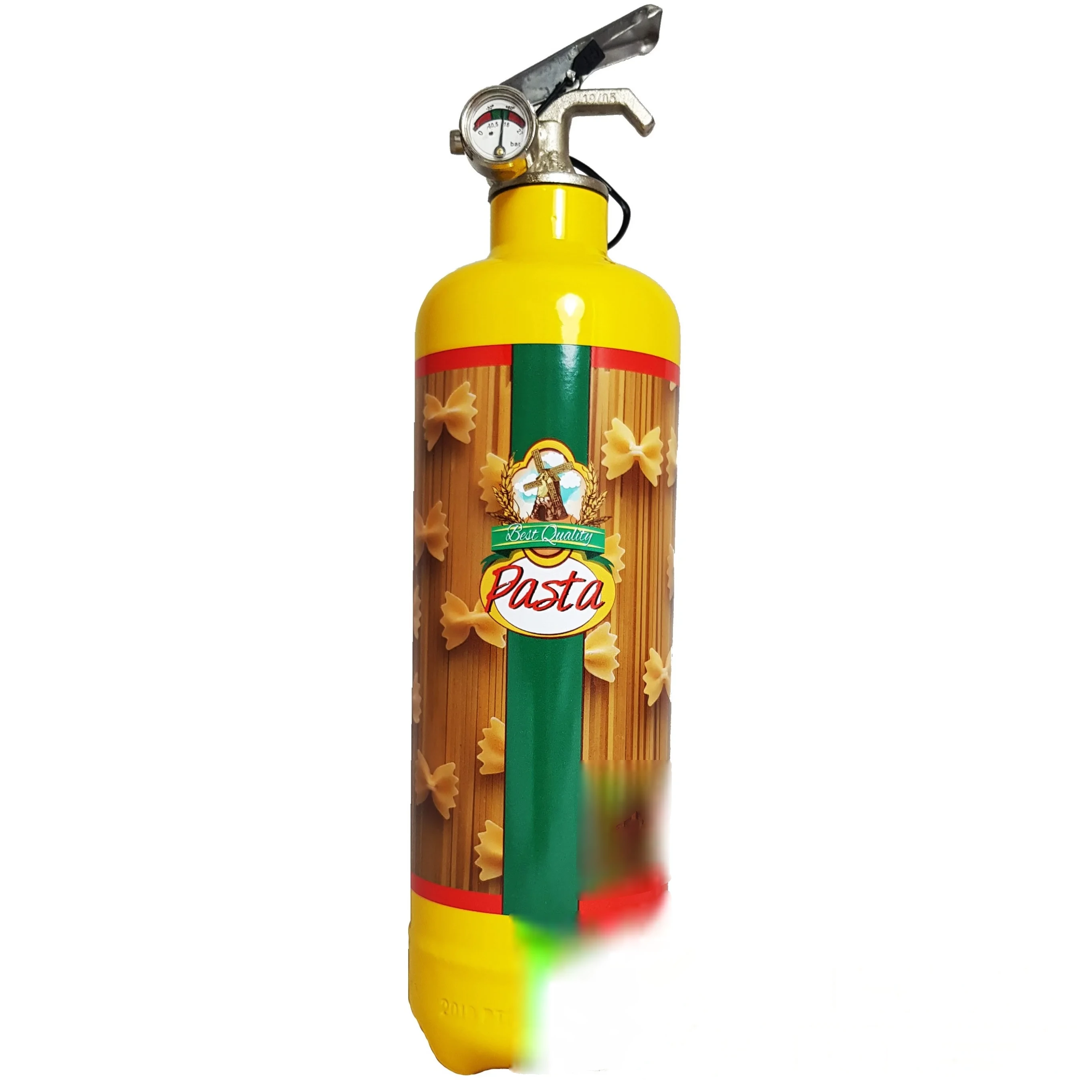 Extincteur Design "Pâtes"