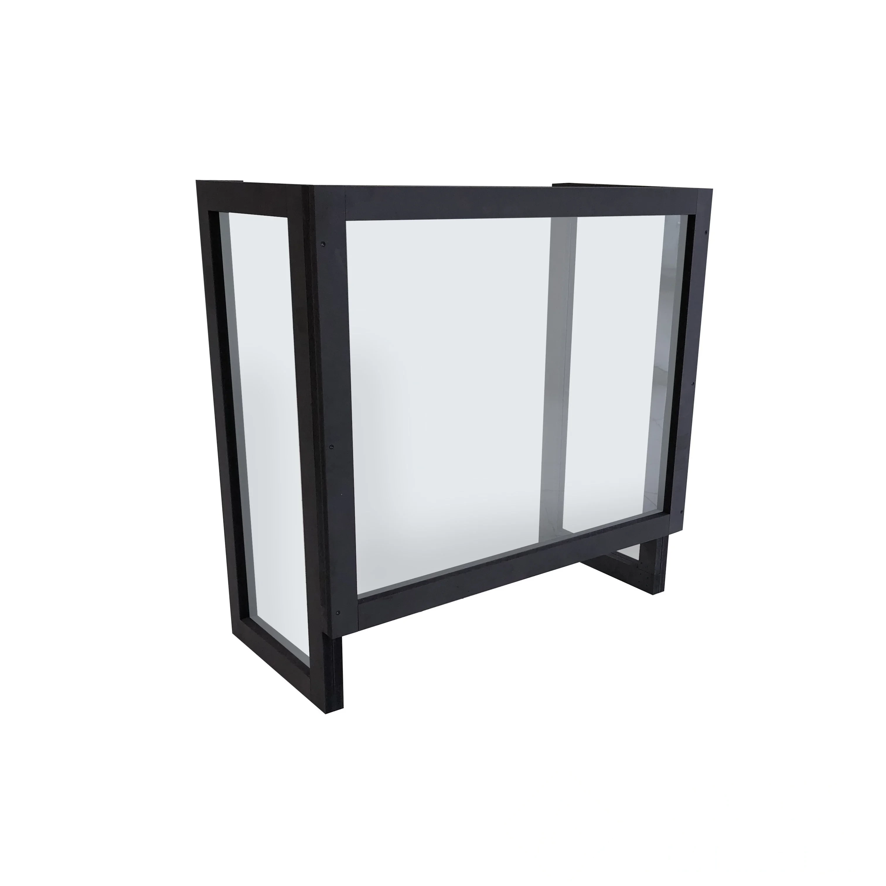 Ecran de protection PARA - COVID avec retours - Noir — image 1