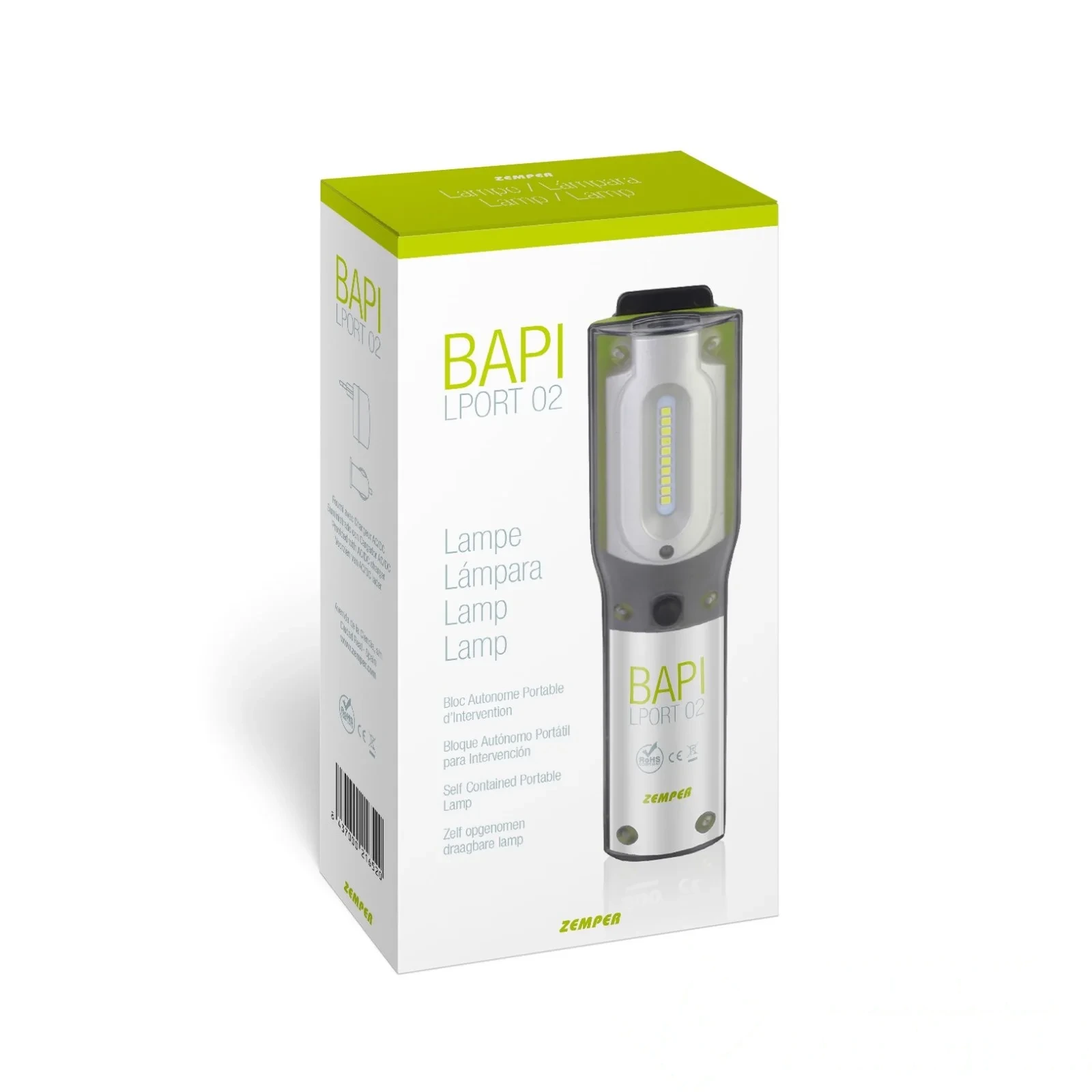 BAPI - Lampe de secours portable 800 lumens - Ultra puissante — image 1