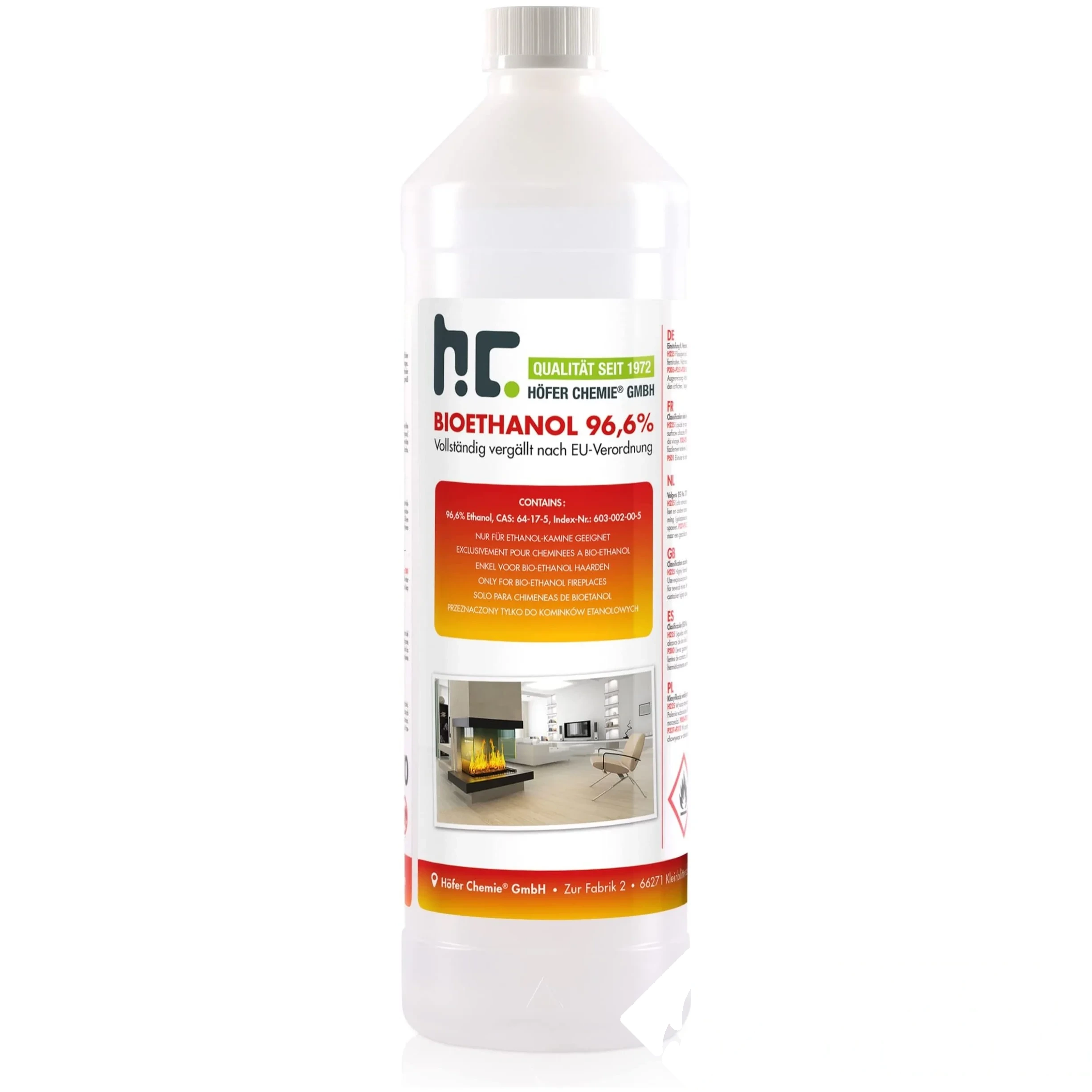 Allume feu végétal économique - 1 L — image 1