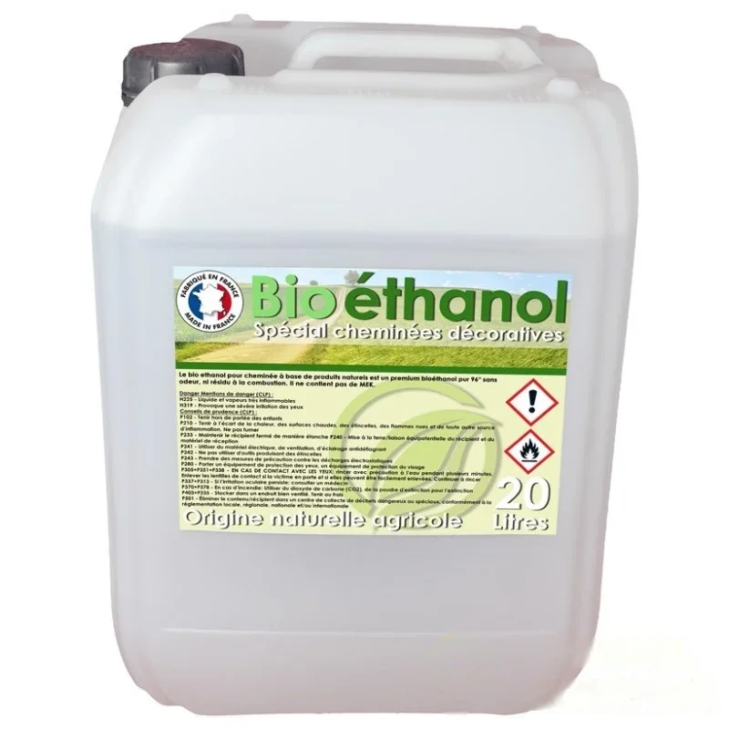 Bio éthanol pour cheminée - 20 L — image 1