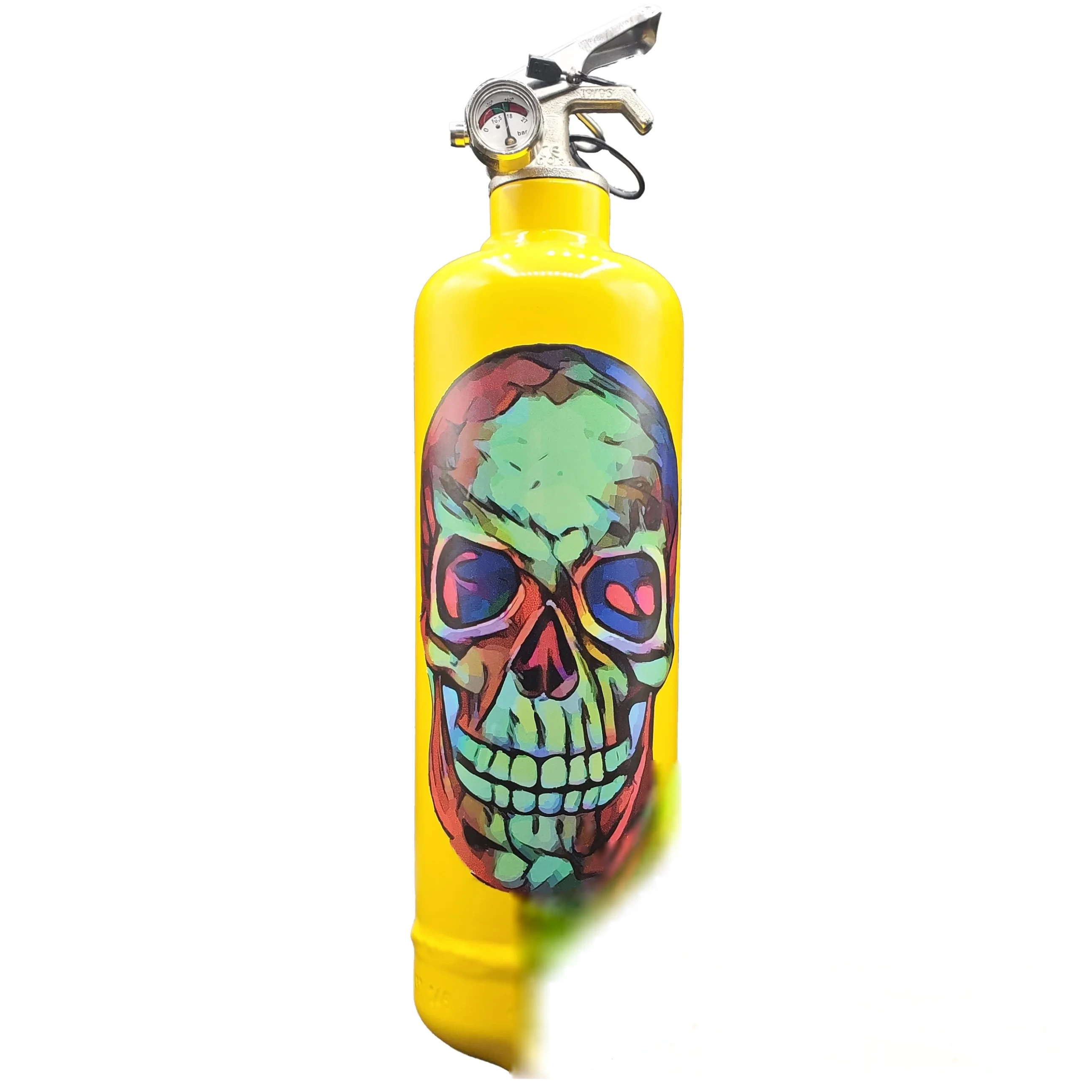 Extincteur Design "BRUSH SKULL" — image 1