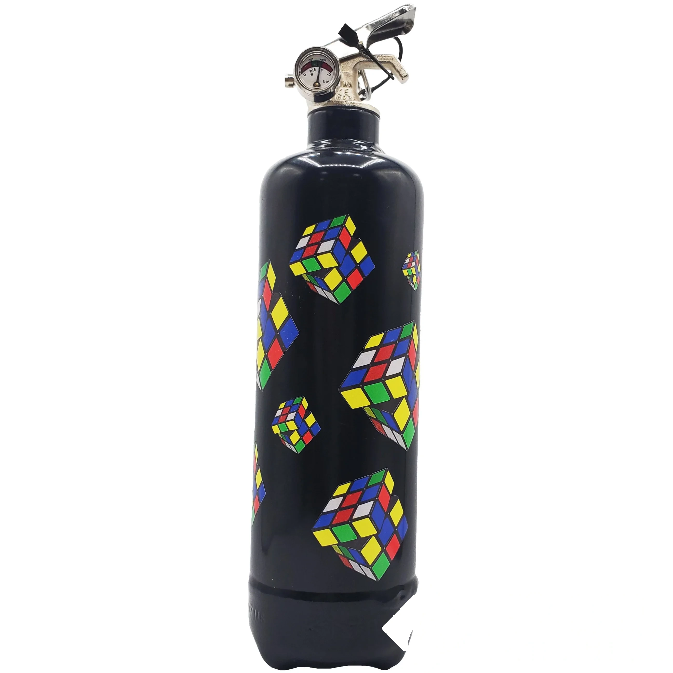 Extincteur Design "RUBIC NOIR"
