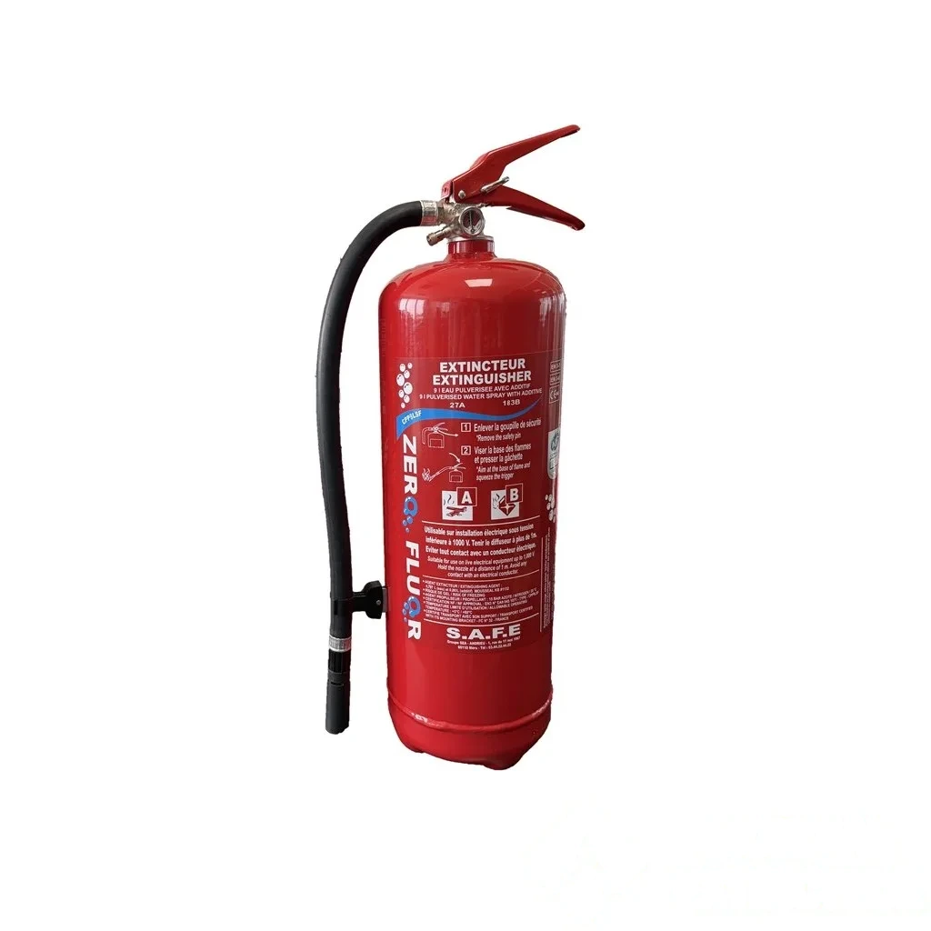 Extincteur 9 L avec additif SANS FLUOR - Norme NF