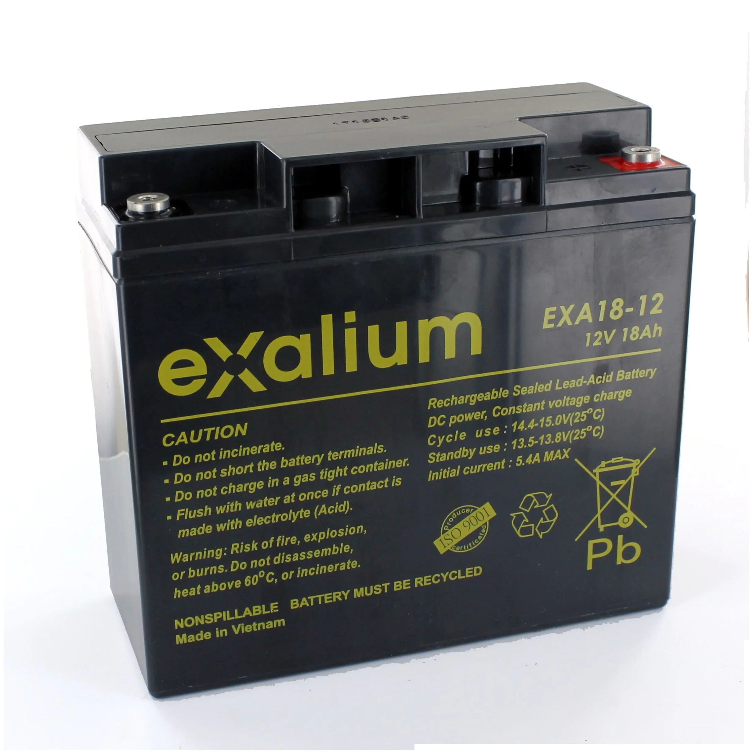 Batterie plomb 12 V - 18 Ah — image 1
