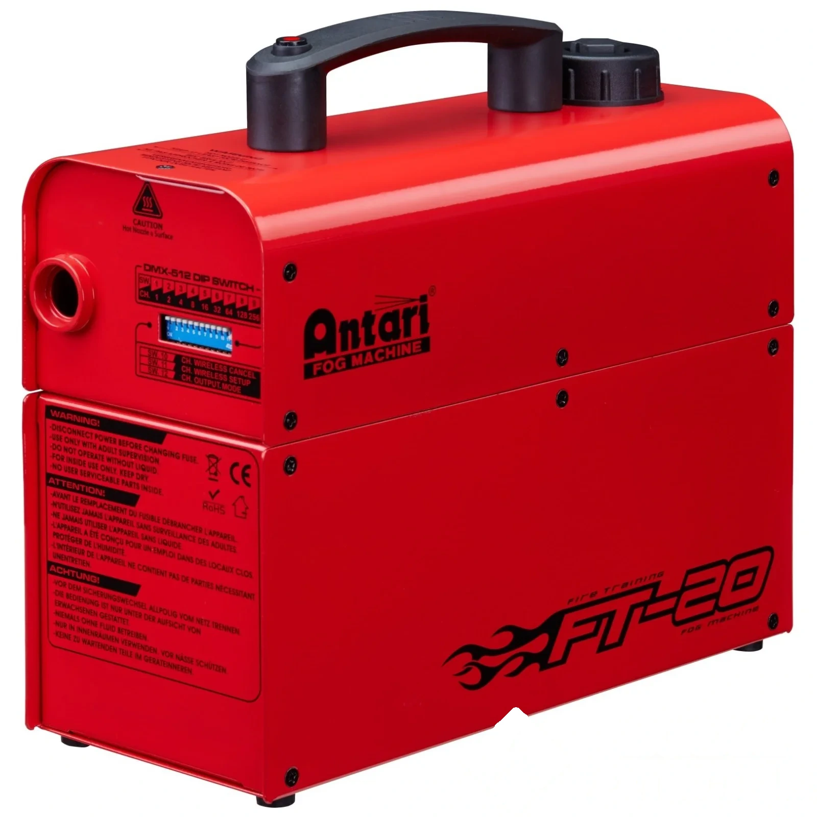 Générateur de fumée portable sur batterie de 600 W pour formation — image 1