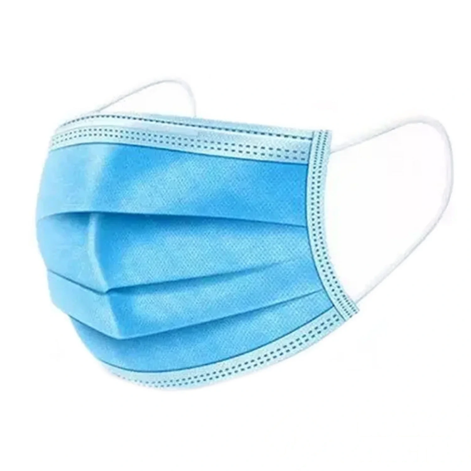 Lot de 50 - Masques Chirurgicaux 3 plis fixation élastique — image 1
