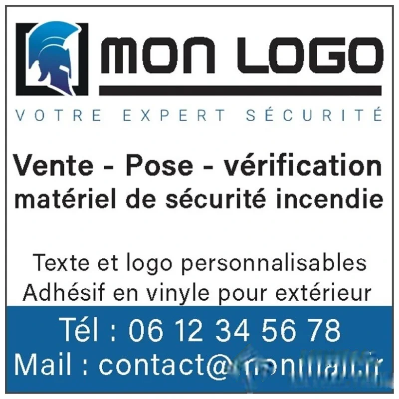 500 étiquettes de communication pour votre entreprise 5 × 5 cm — image 1