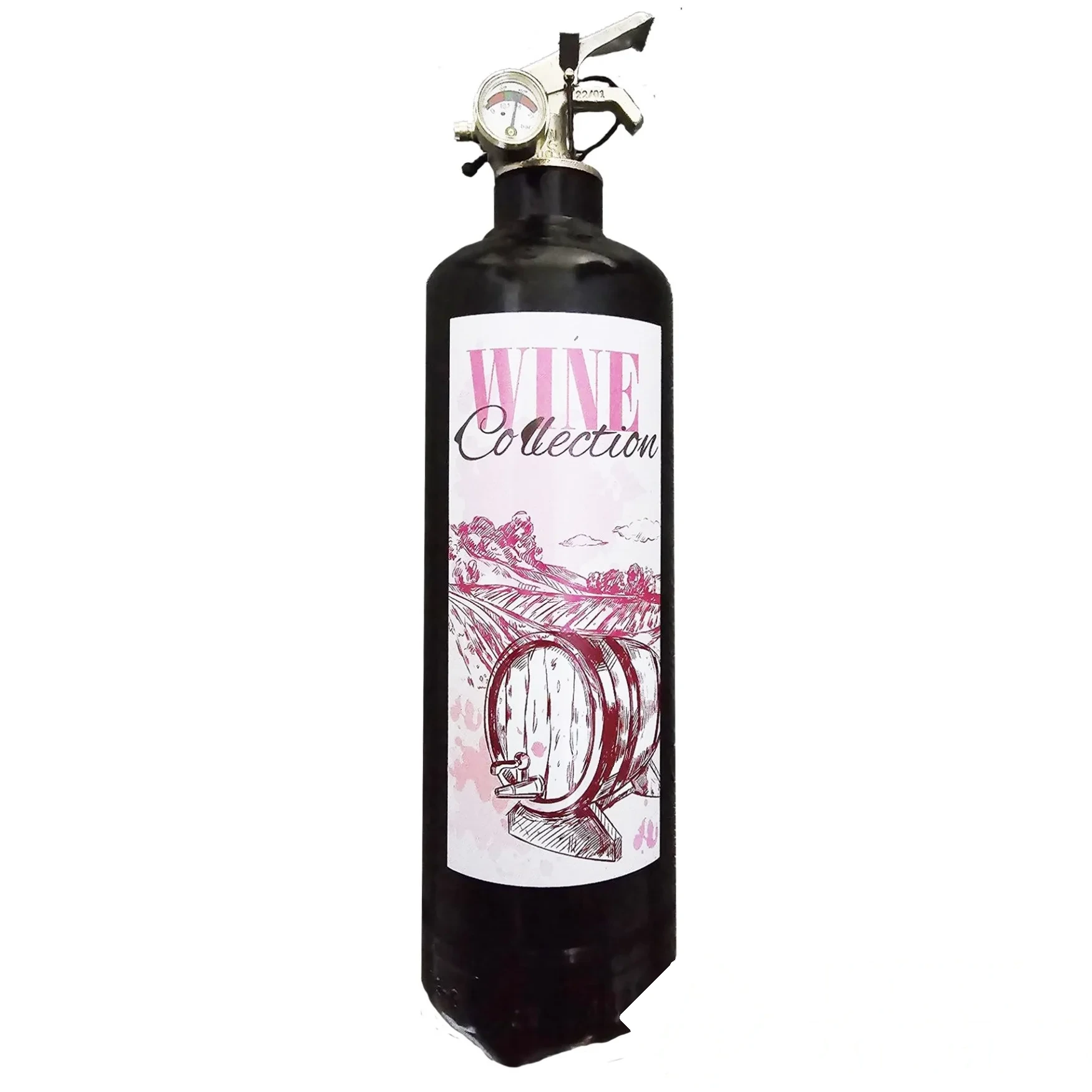 Extincteur Design "bouteille de vin 3" — image 1