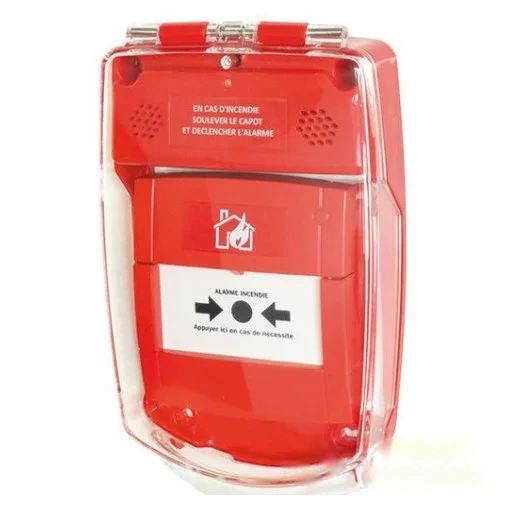 Coque de protection rouge encastré — image 1