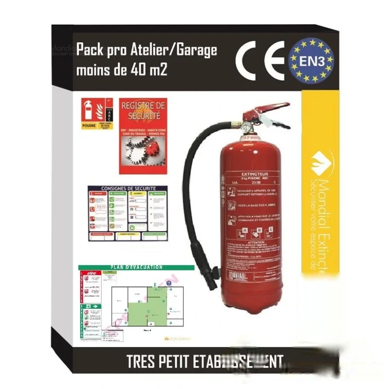 Kit Spécial atelier de - 40 m² avec plan d'évacuation — image 1