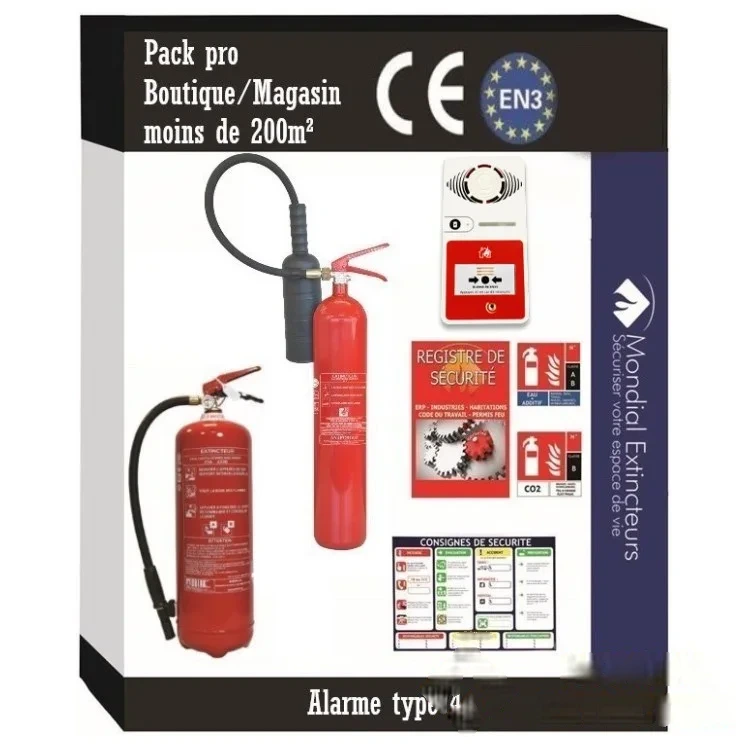 15 - Kit sécurité pour cabinet médical - 200 M² avec alarme T4