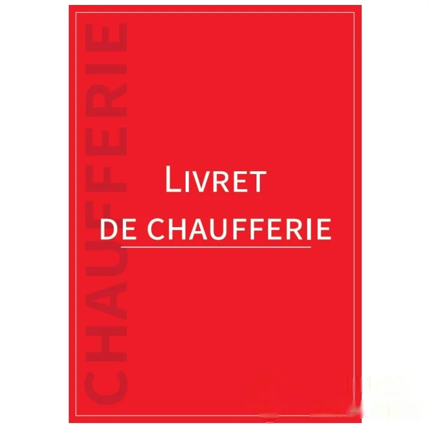 Livret de chaufferie format A4 — image 1