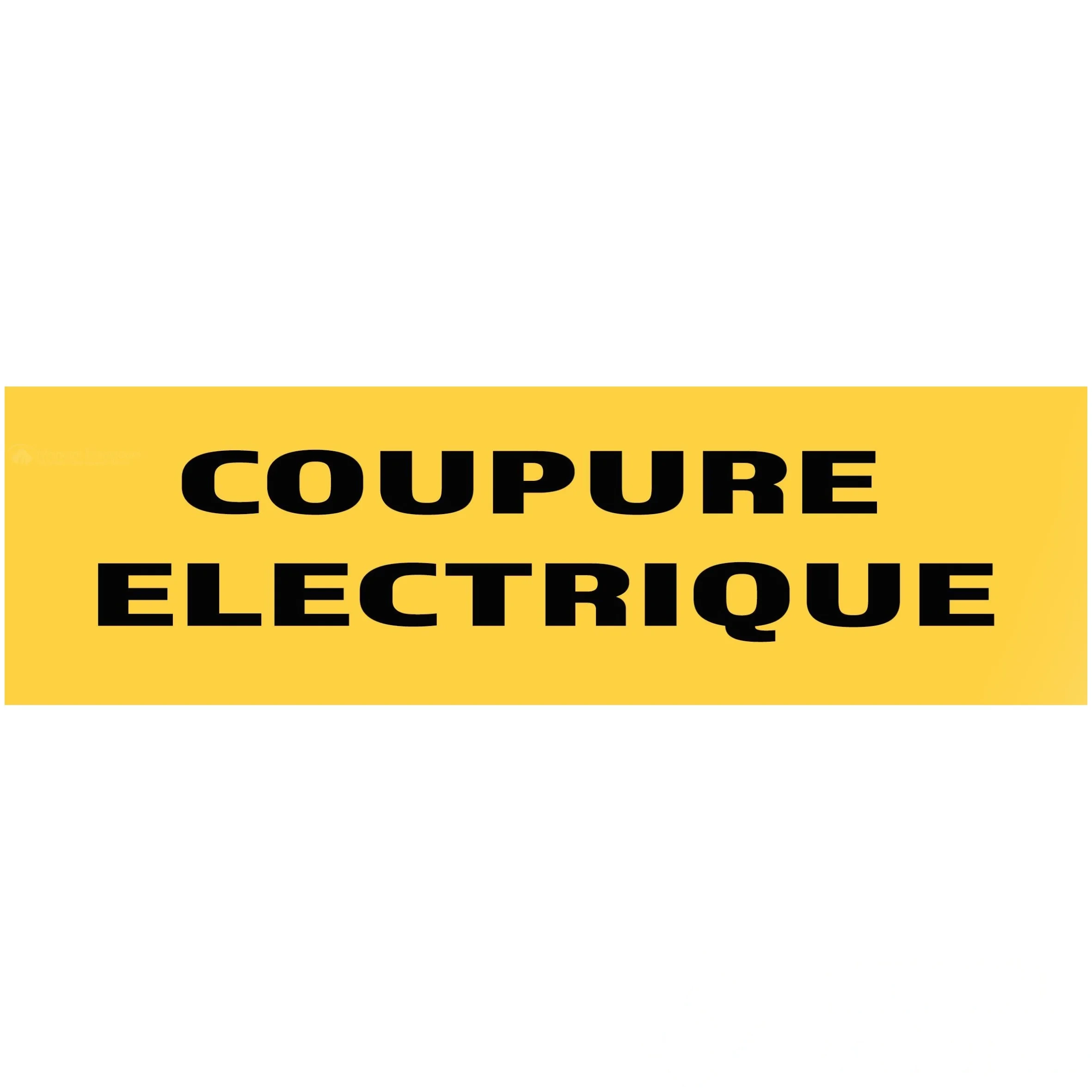 Pannea "Coupure électrique" 200 mm × 60 mm — image 1