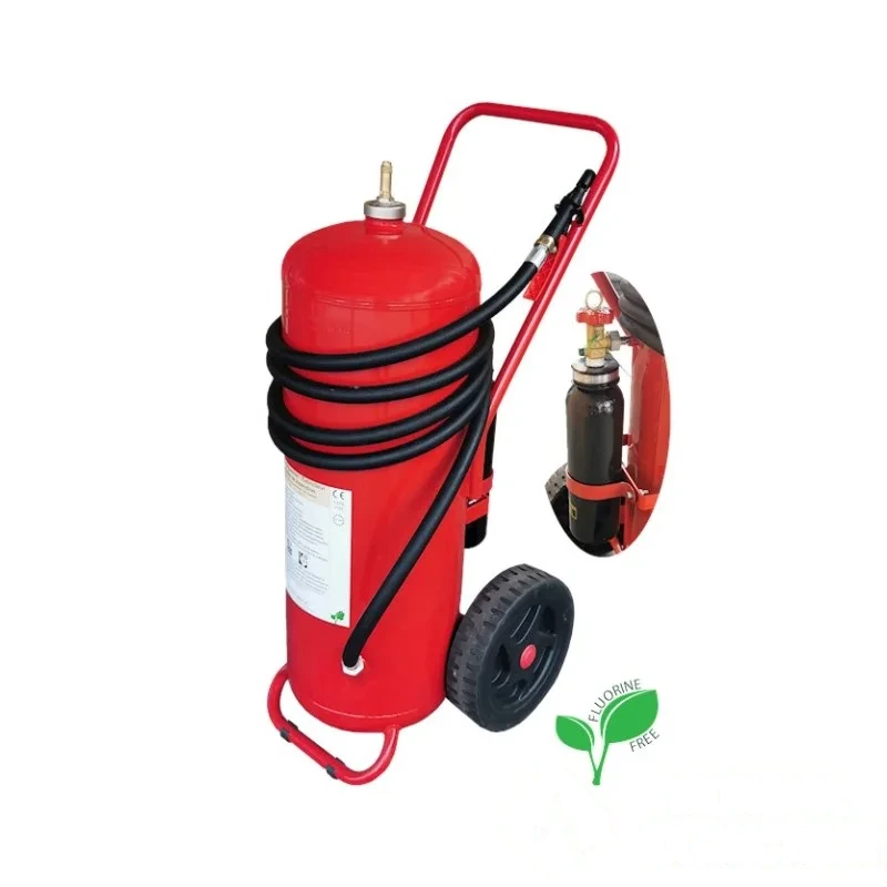 Extincteur 50 L sur roues Pression Auxiliaire SANS FLUOR