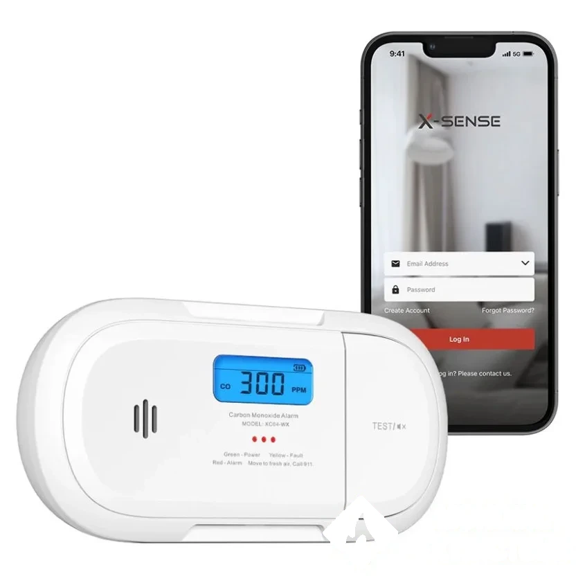 Détecteur de monoxyde de carbone autonome connecté WIFI — image 1