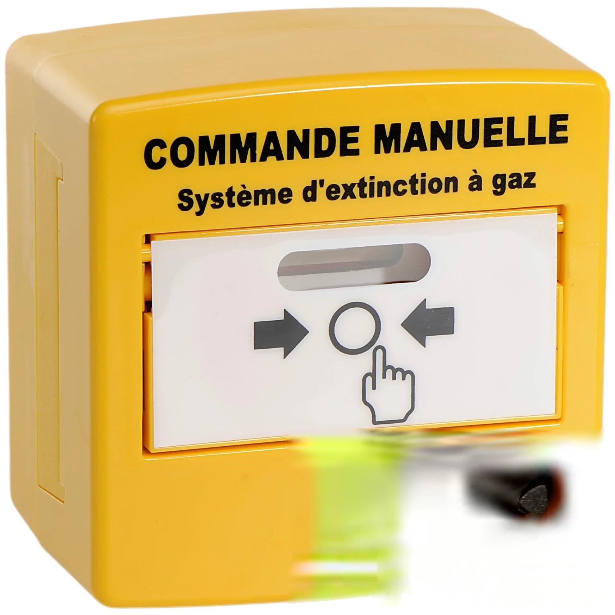 Déclencheur manuel de commande d'extinction à gaz - Axendis — image 1