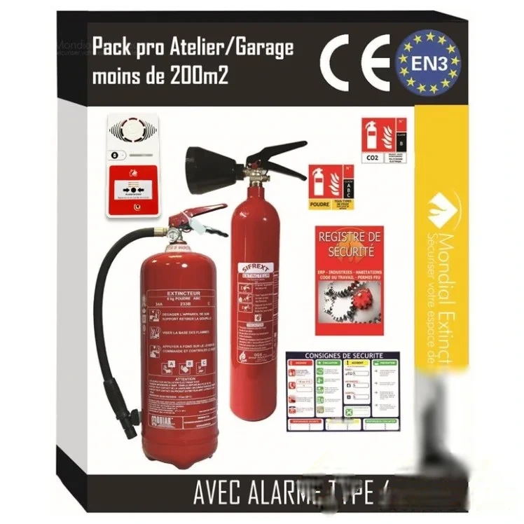 Kit Spécial garage automobile de - 200 M² avec Alarme Type 4 — image 1