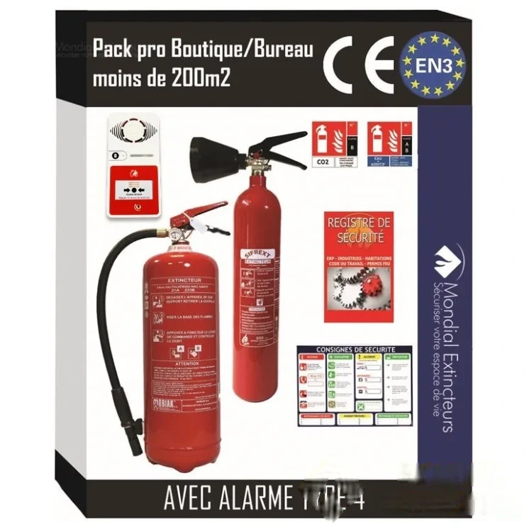 Kit sécurité pour magasin inférieur à 200 M² avec Alarme Type 4 — image 1