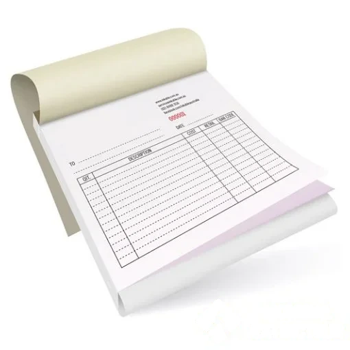 Facturier Neutre - Carnet autocopiant — image 1