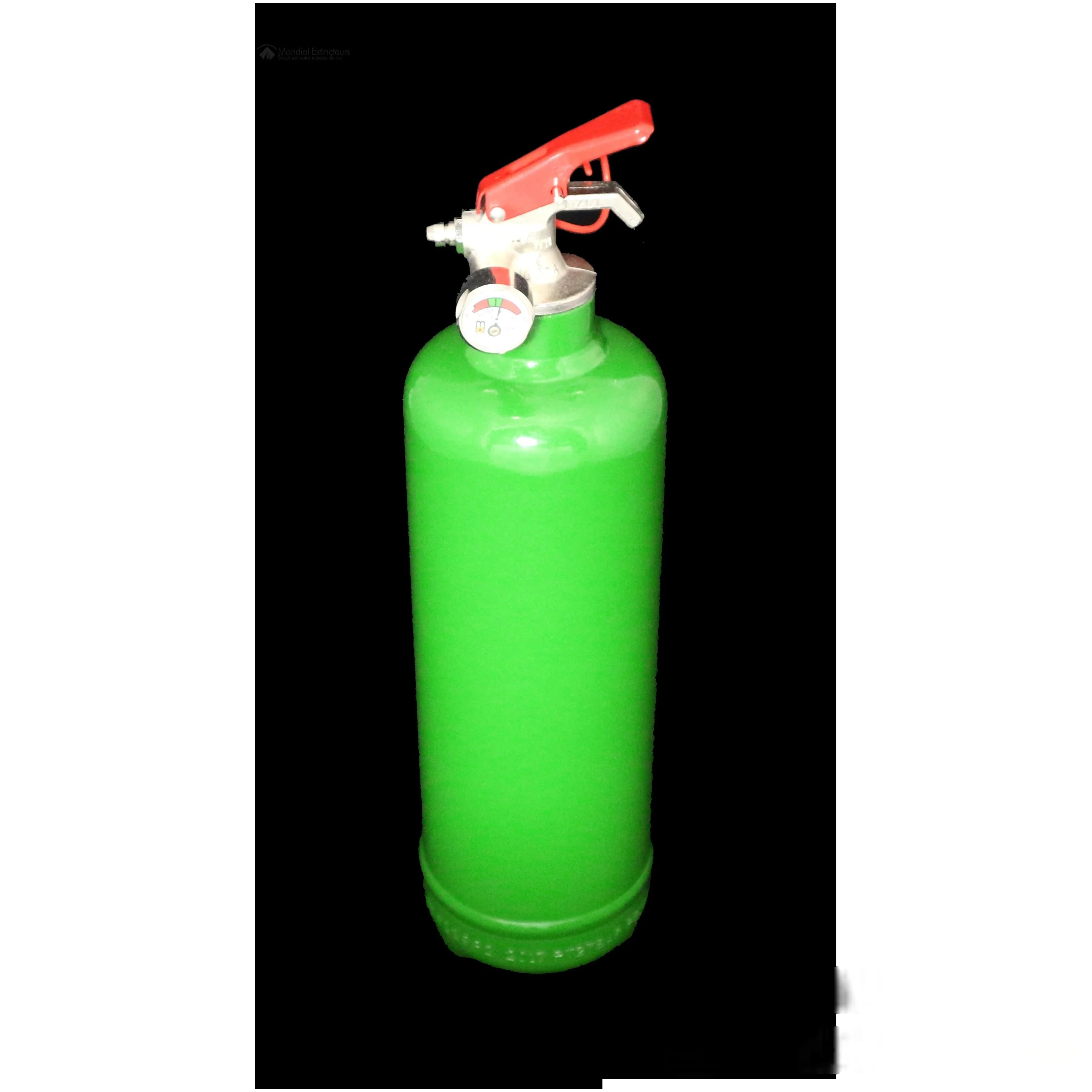 Extincteur "Original" couleur vert à poudre ABC capacité 1 kg