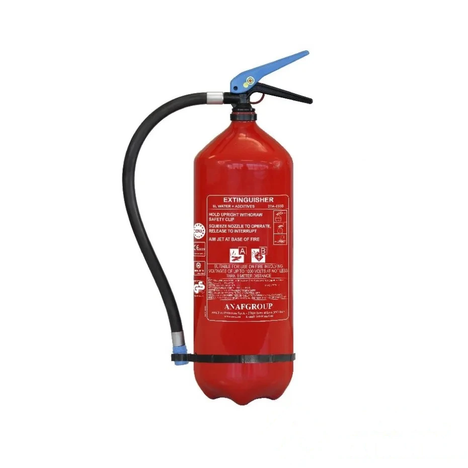 Extincteur 6 L norme française pression auxiliaire - Aluminium léger