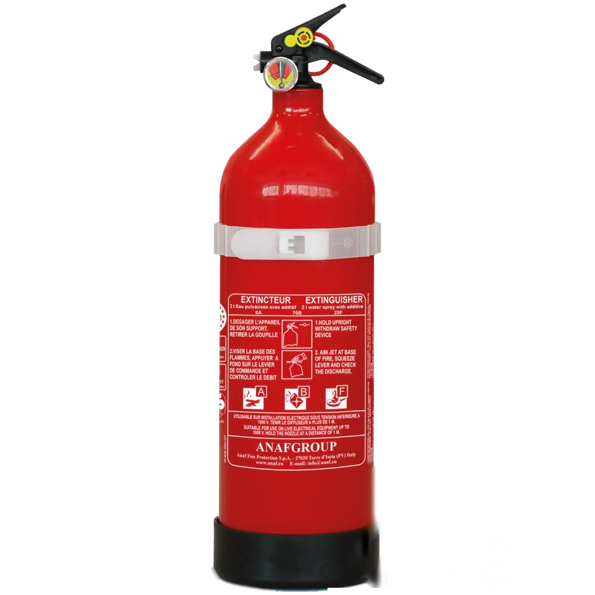 Extincteur 2 L habitation ABF - Marque ANAF