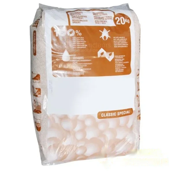 Absorbant minéral contenance 27 L