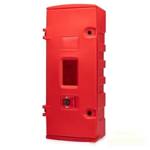 Armoire à clé Rouge pour extincteur CO₂ 5 kg
