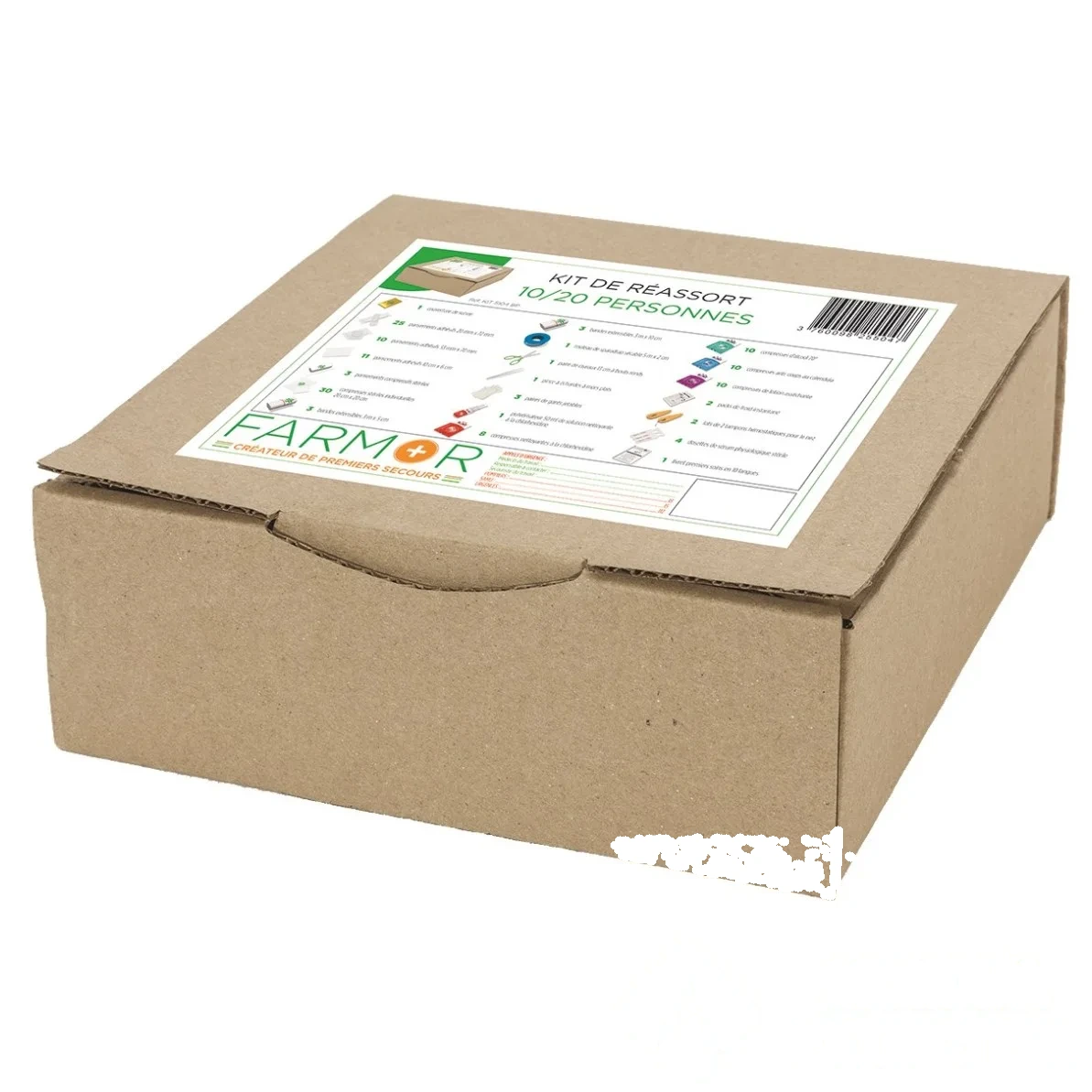 Kit "Multirisques" pour armoire à pharmacie de 10 à 20 personnes — image 1