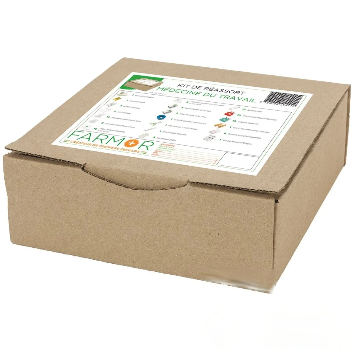 Kit pour armoire à pharmacie "Médecine du travail" — image 1