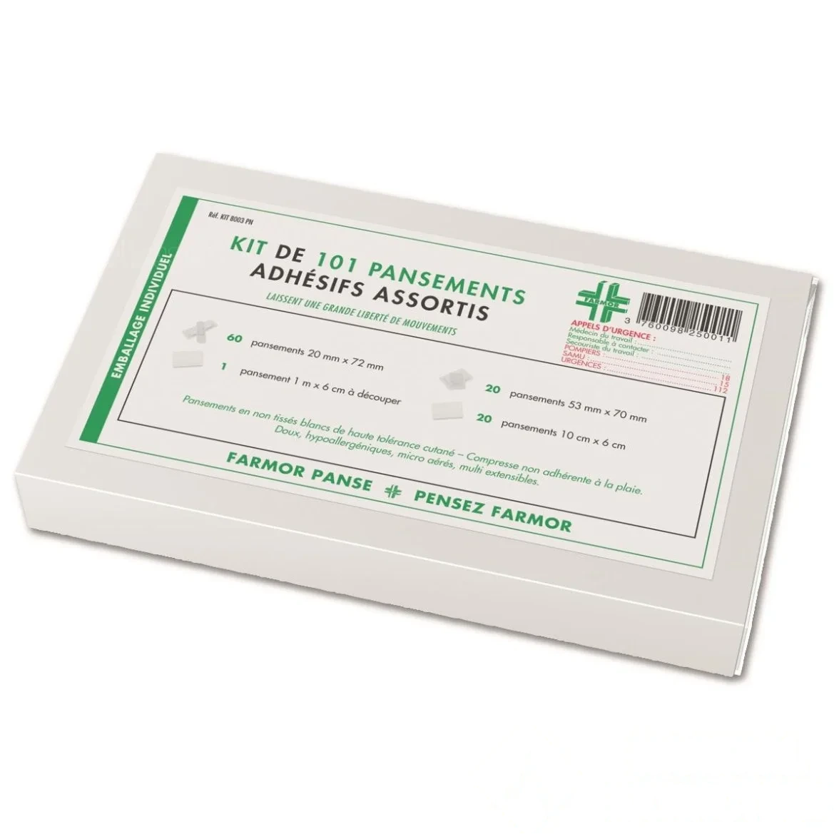 Kit de 101 pansements panachés — image 1
