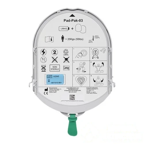 Électrodes adulte pour Défibrillateur Semi-Automatique HeartSine — image 1