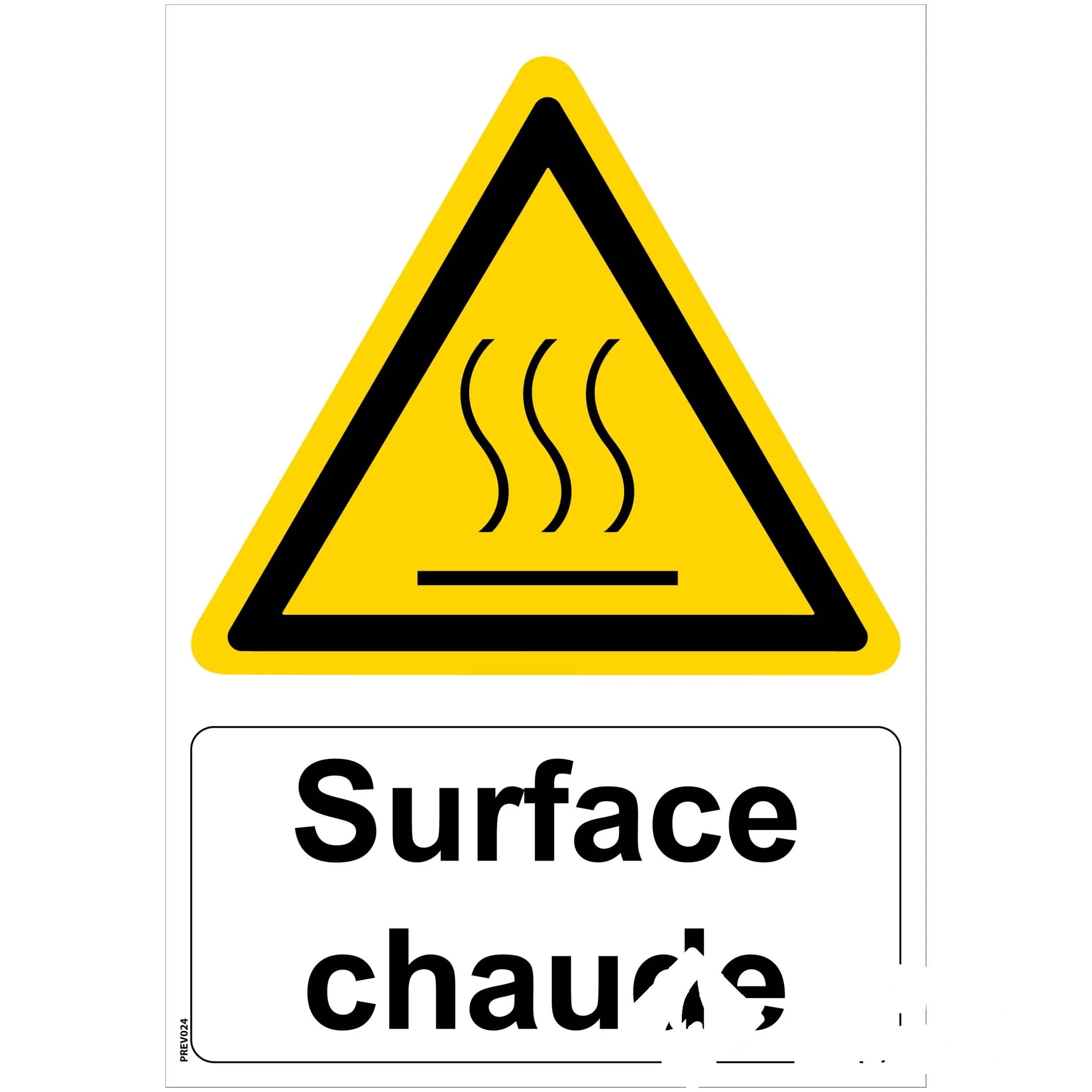Panneau "Surface Chaude" - PVC A5 — image 1