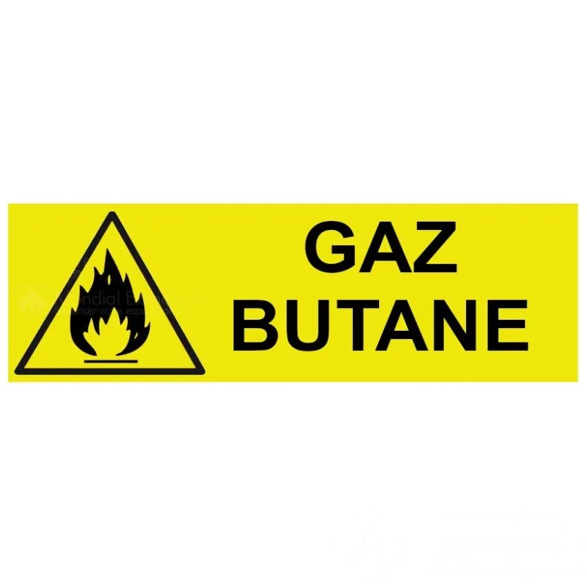 Panneau gaz butane - L.300 x H.100 mm — image 1