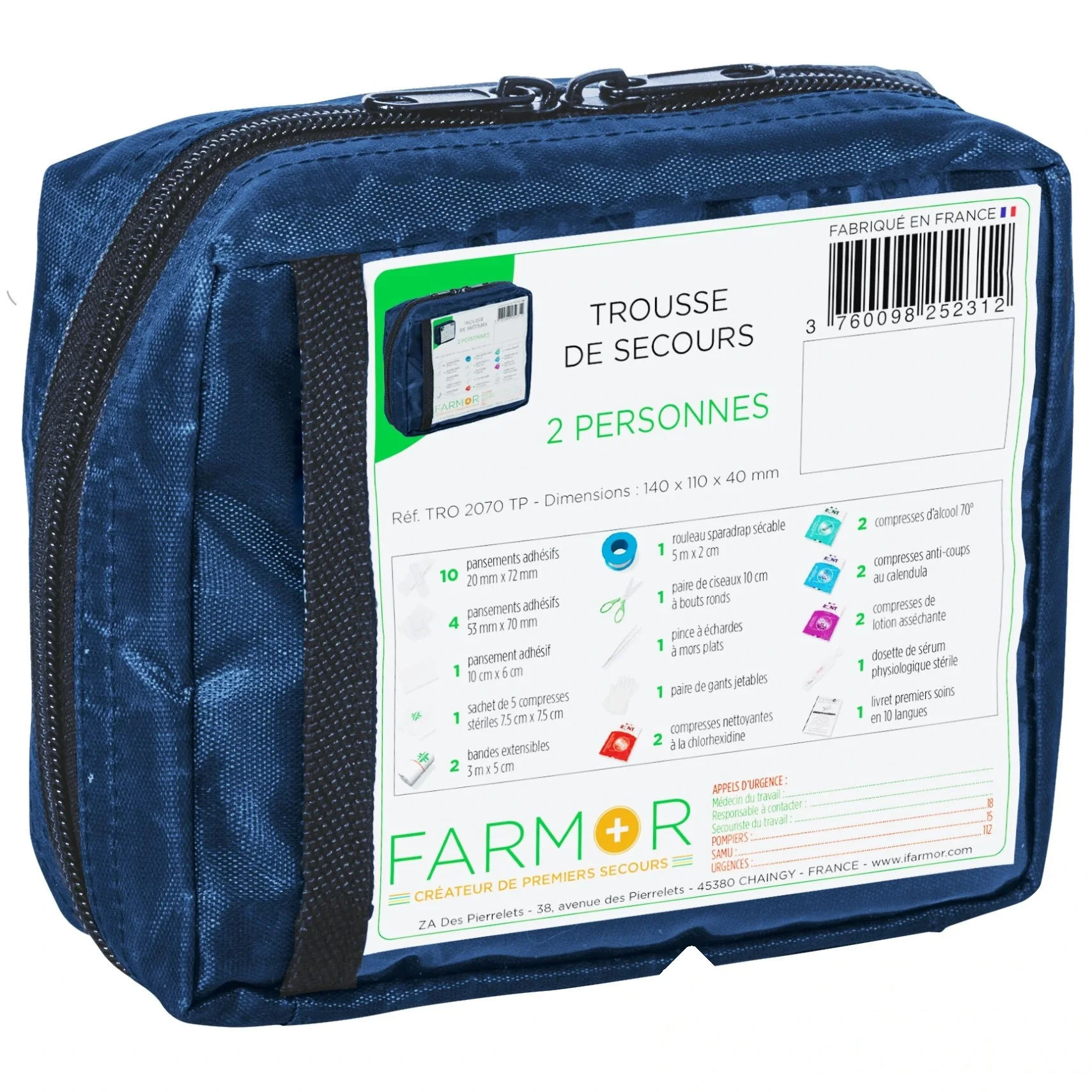 Trousse de secours 2 personnes — image 1