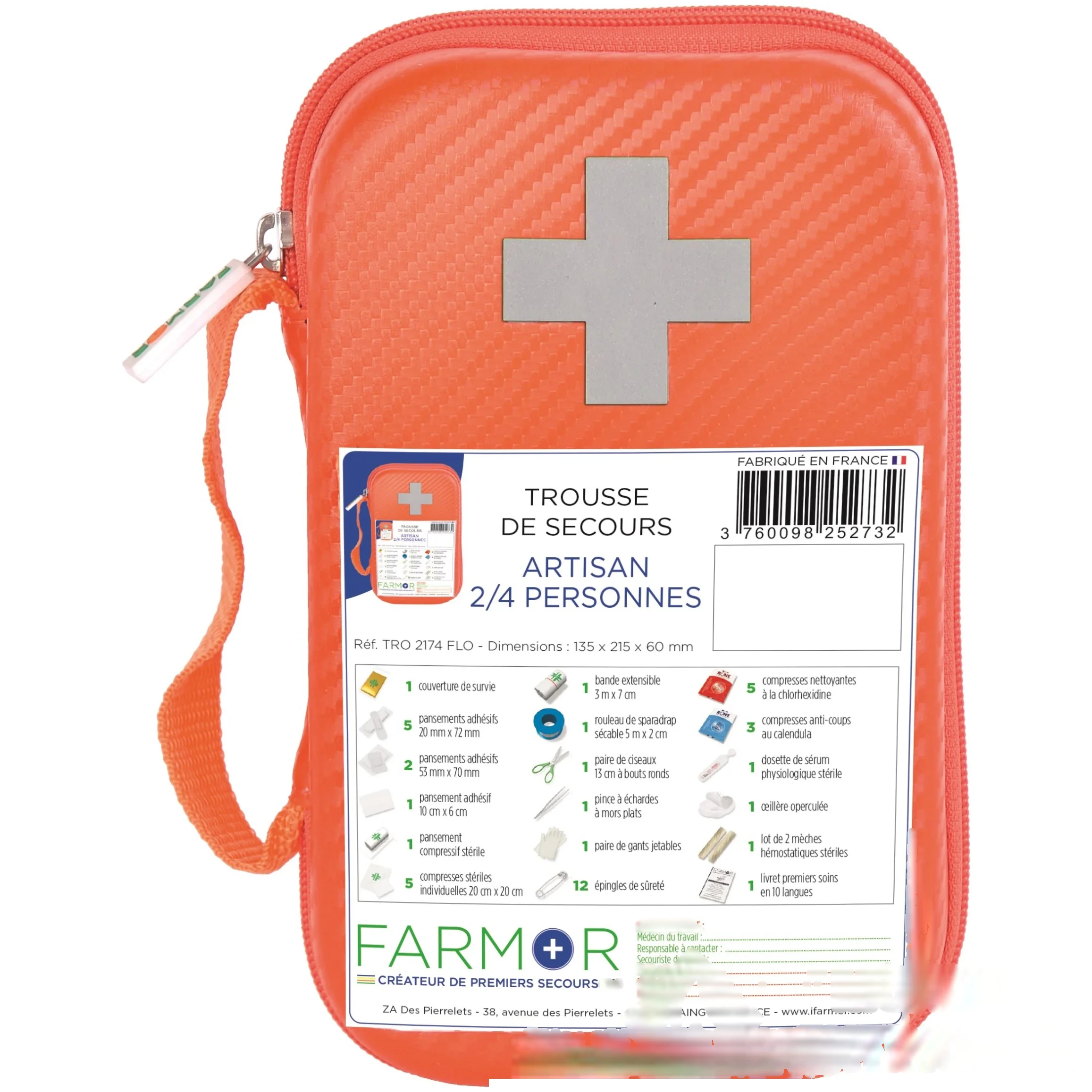 Trousse de premier secours Artisans - 2/4 personnes — image 1