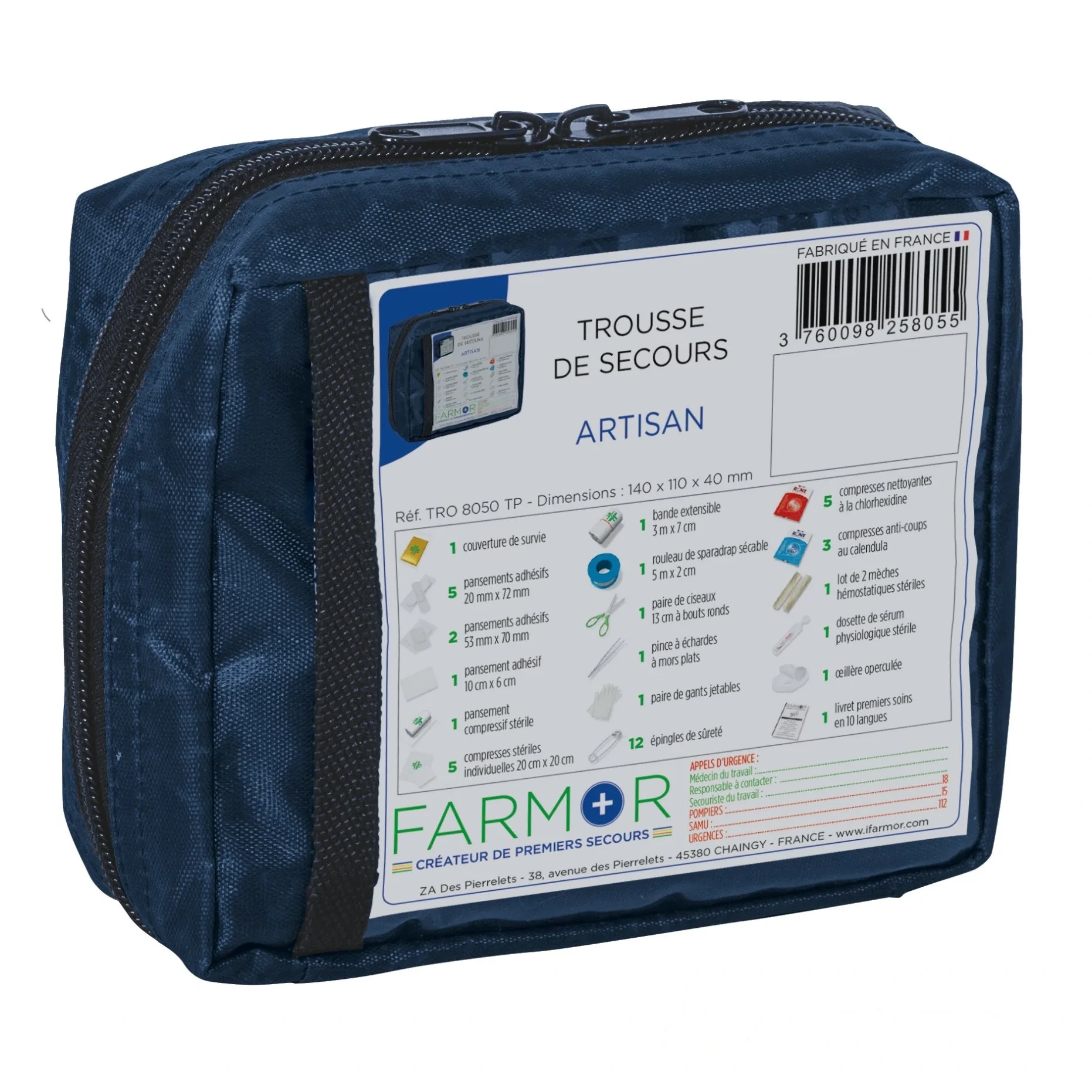 Trousse de secours "Artisan" 2/4 personnes — image 1