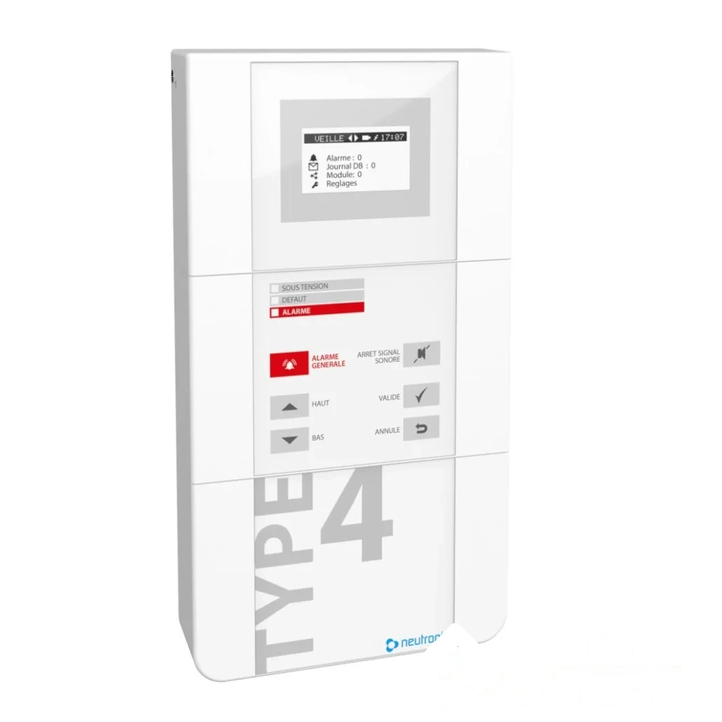 Centrale d’équipement d’alarme de type 4 à piles radio adressable — image 1