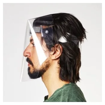 VISIÈRE INTÉGRALE EN PVC - Protection postillons — image 1
