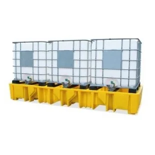Bac de rétention 3 IBC 1300 L — image 1