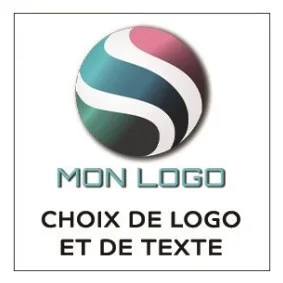 Lot de 1000 Étiquettes vinyle personnalisées 10 × 10 cm — image 1