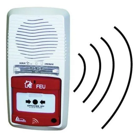 Alarme type 4 autonome radio Axendis portée 100 m référence 11201 — image 1