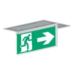 Porte sérigraphie encastré plafond double face — image 1