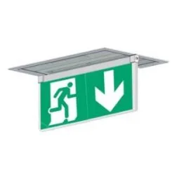 Porte sérigraphie encastré plafond double face — image 1