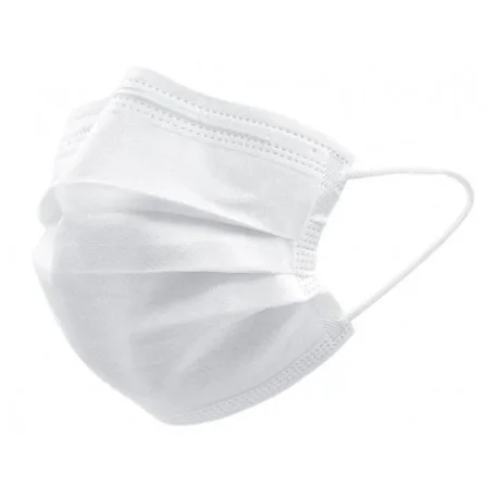 Lot de 50 - Masques Chirurgicaux 3 plis fixation élastique - NF — image 1