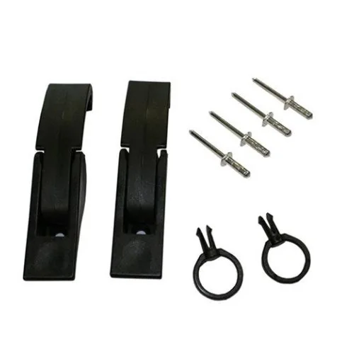 Kit de Fermeture Grenouillères Plastiques Pour Coffret Extincteur — image 1