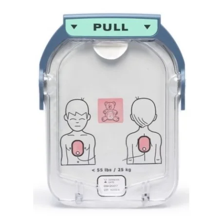 Électrodes pédiatrique pour défibrillateur HS1 Philips — image 1